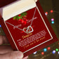 To my pretty granddaughter my gift for Christmas