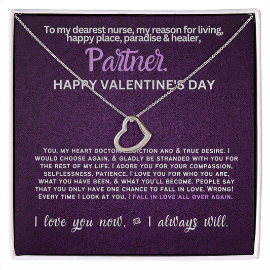 For my nurse wife or girlfriend for Valentine's Day,