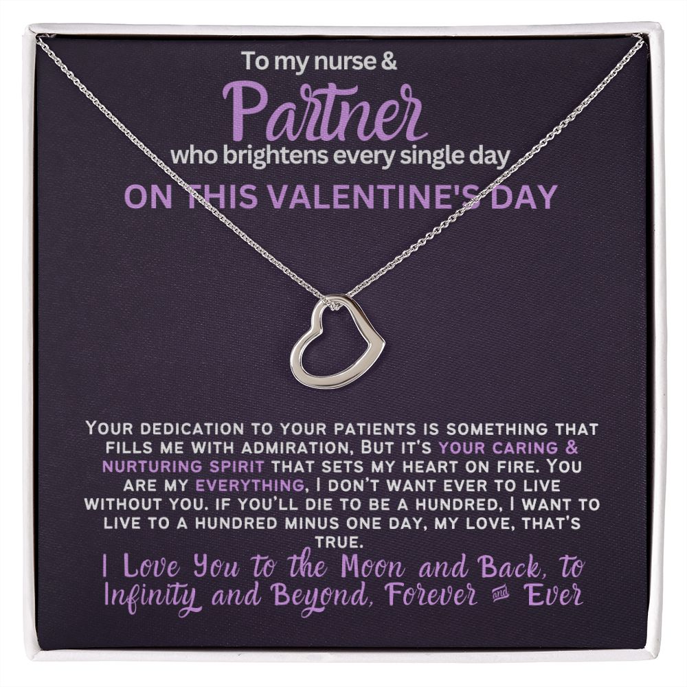 For my nurse wife or girlfriend for Valentine's Day,