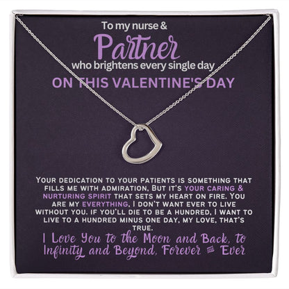 For my nurse wife or girlfriend for Valentine's Day,