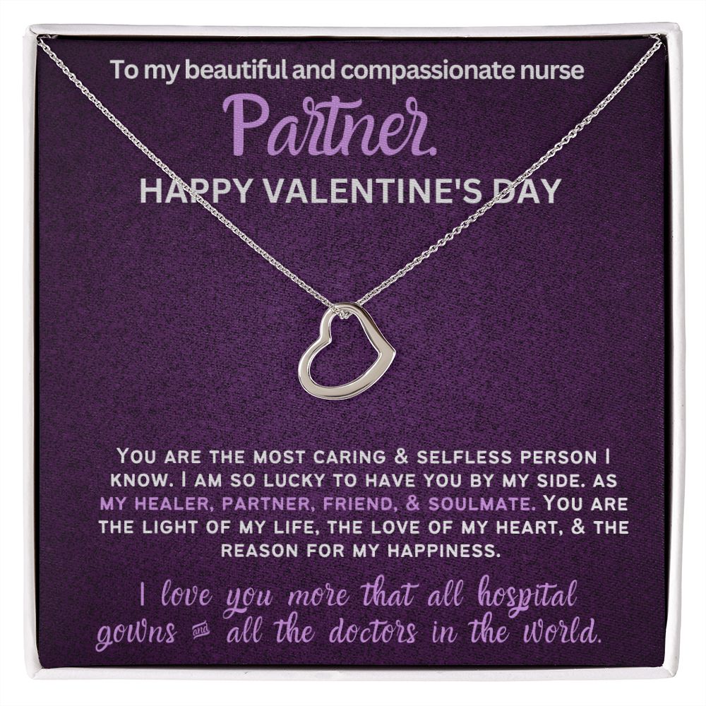 For my nurse wife or girlfriend for Valentine's Day,
