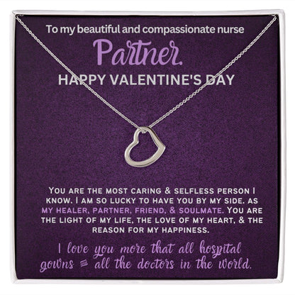 For my nurse wife or girlfriend for Valentine's Day,