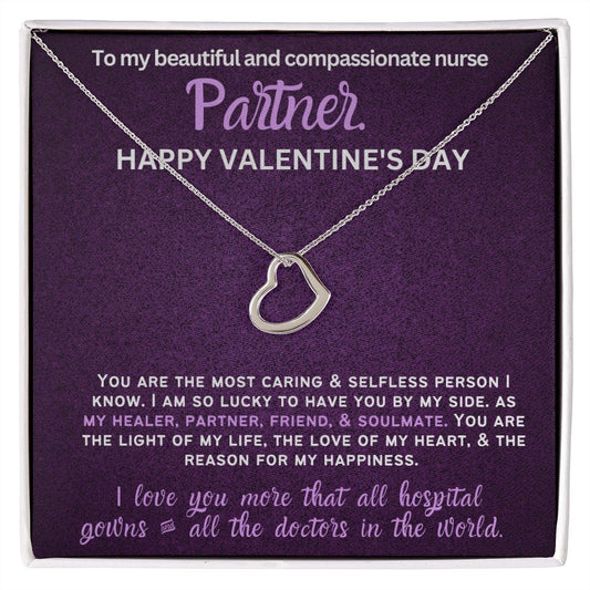 For my nurse wife or girlfriend for Valentine's Day,