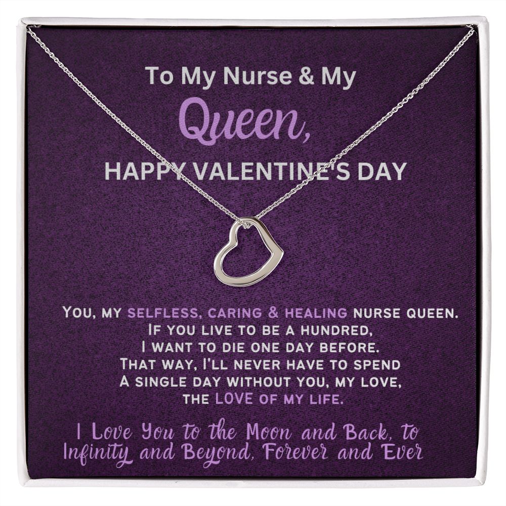 For my nurse wife or girlfriend for Valentine's Day,