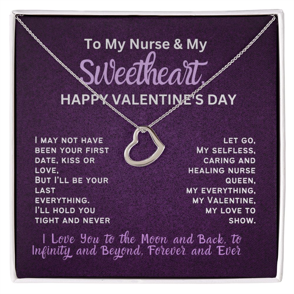 For my nurse wife or girlfriend for Valentine's Day,