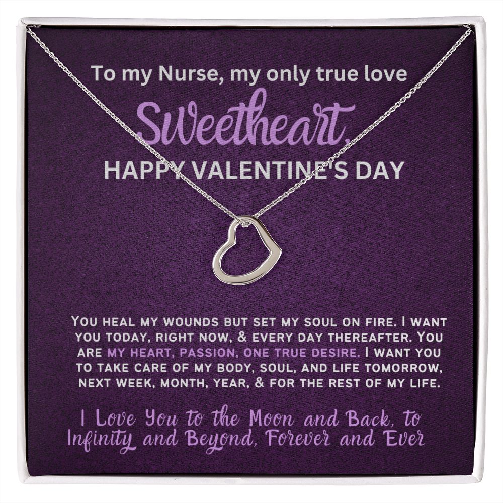 For my nurse wife or girlfriend for Valentine's Day,