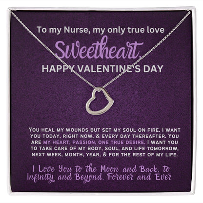 For my nurse wife or girlfriend for Valentine's Day,