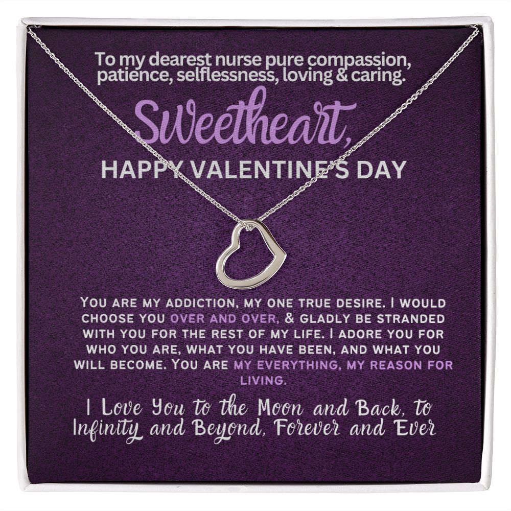 For my nurse wife or girlfriend for Valentine's Day,