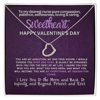 For my nurse wife or girlfriend for Valentine's Day,