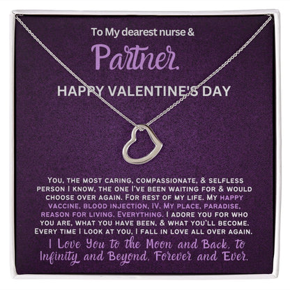 For my nurse wife or girlfriend for Valentine's Day,
