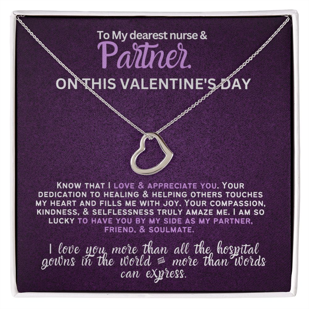 For my nurse wife or girlfriend for Valentine's Day,