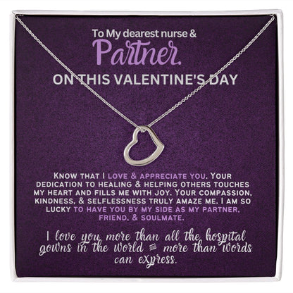 For my nurse wife or girlfriend for Valentine's Day,