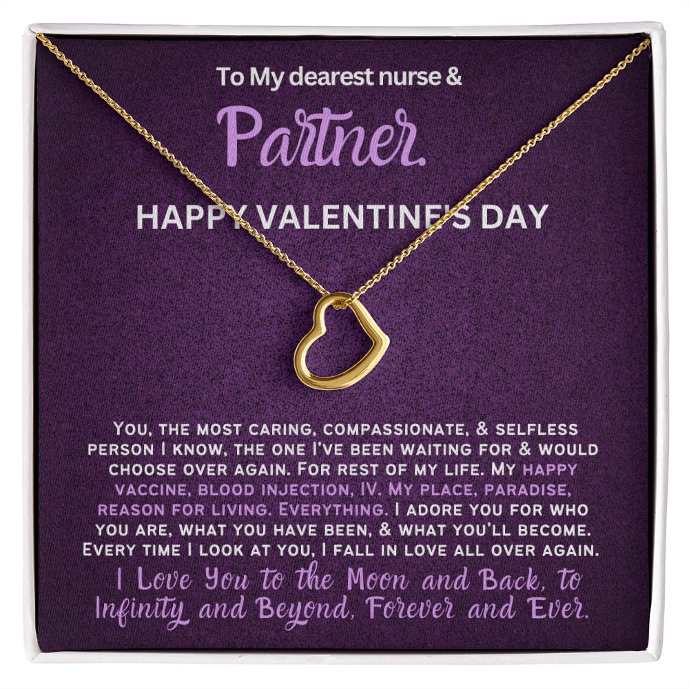 For my nurse wife or girlfriend for Valentine's Day,
