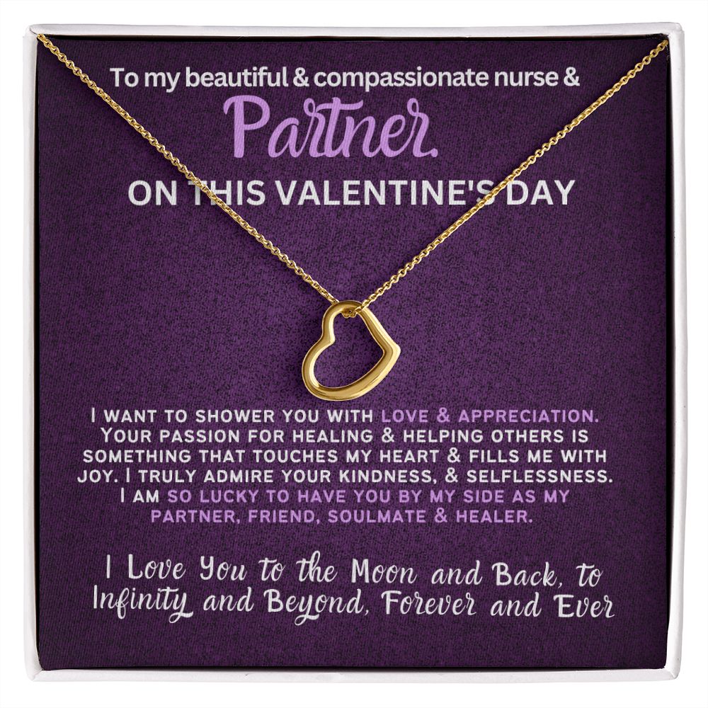 For my nurse wife or girlfriend for Valentine's Day,