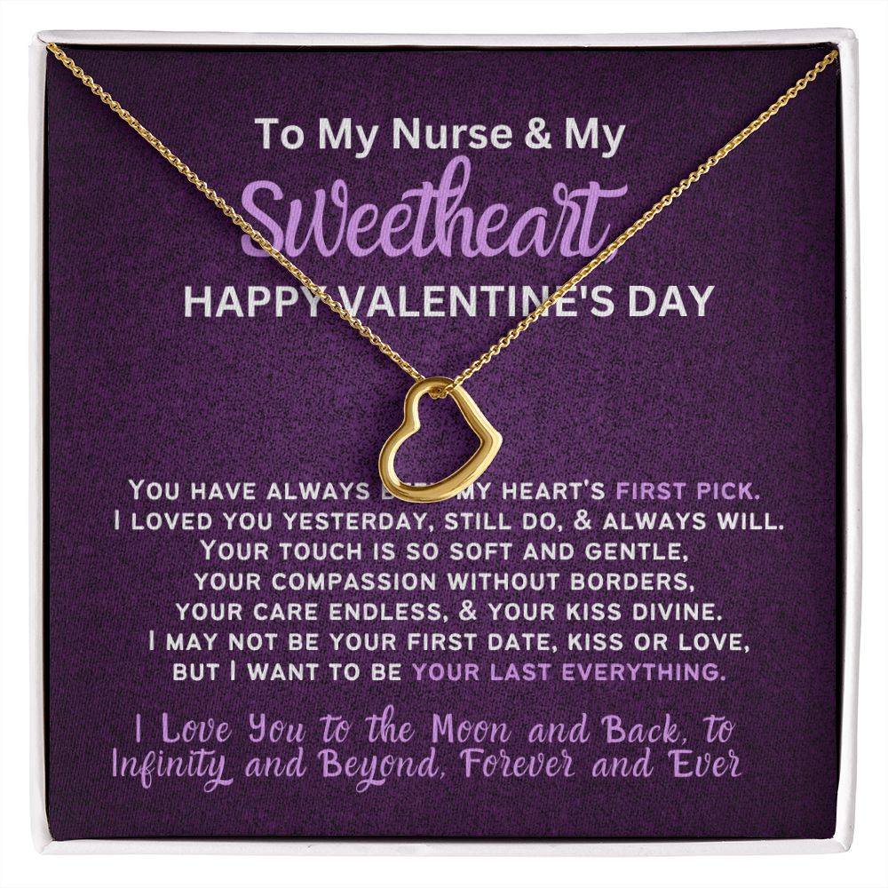 For my nurse wife or girlfriend for Valentine's Day,