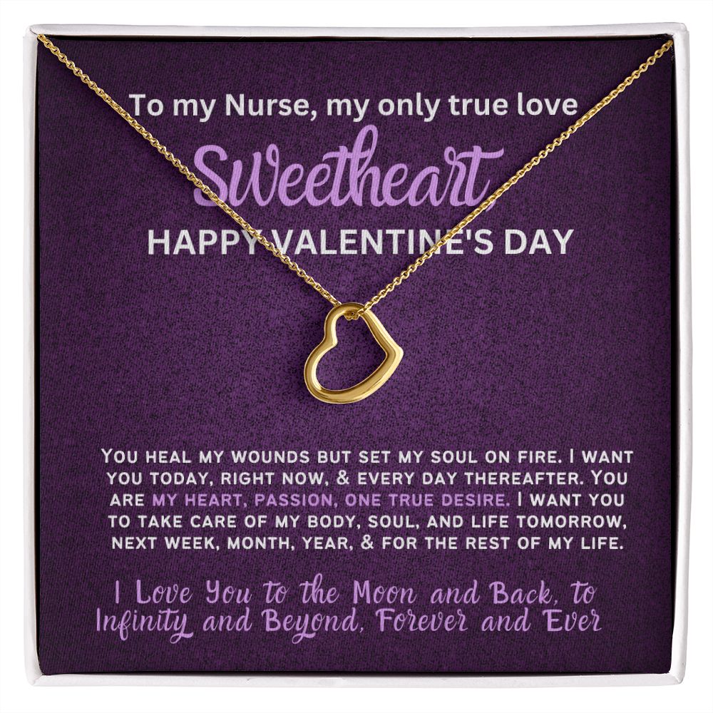 For my nurse wife or girlfriend for Valentine's Day,