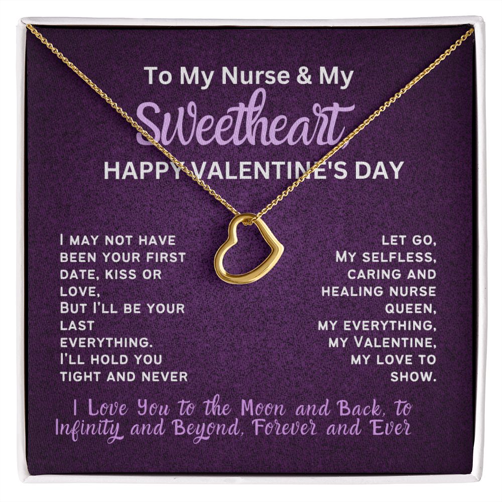 For my nurse wife or girlfriend for Valentine's Day,