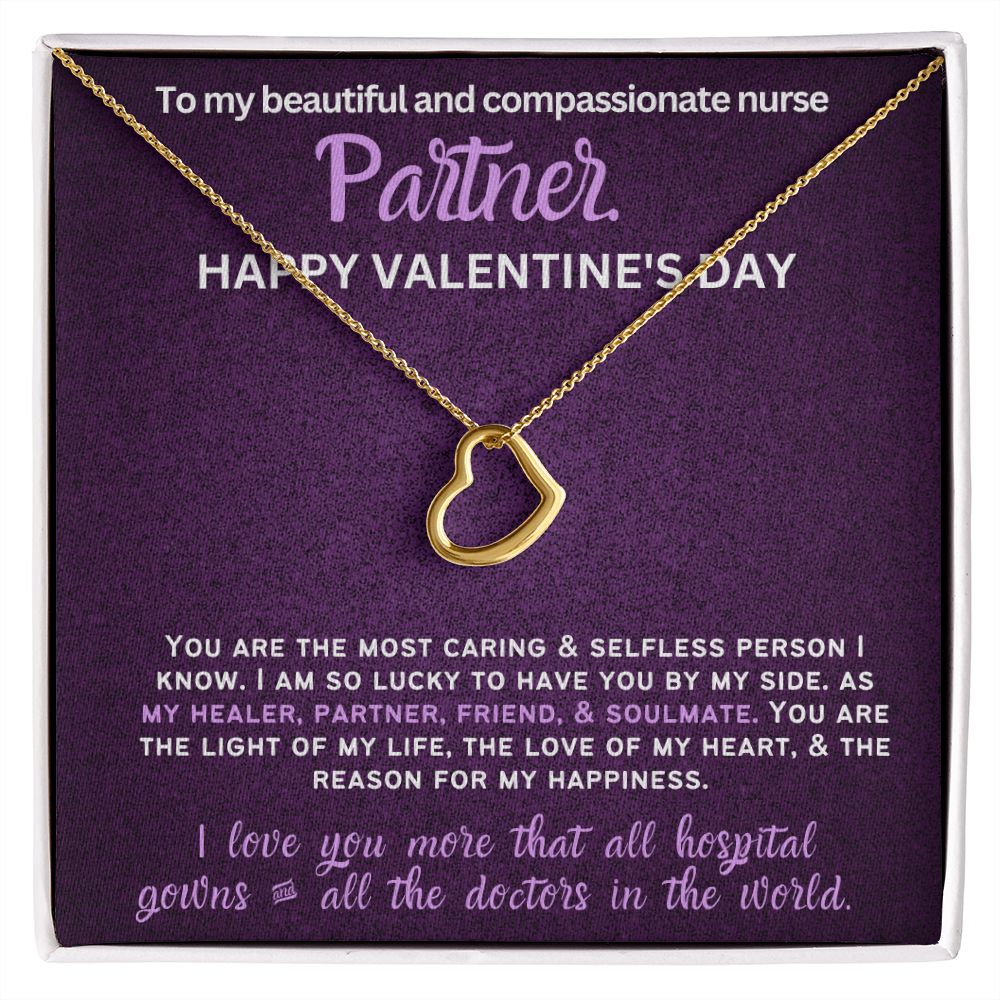 For my nurse wife or girlfriend for Valentine's Day,
