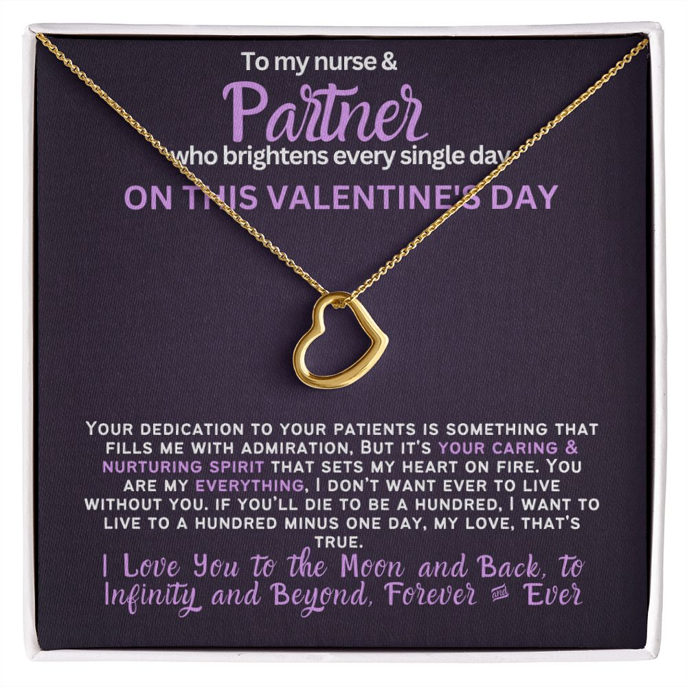 For my nurse wife or girlfriend for Valentine's Day,