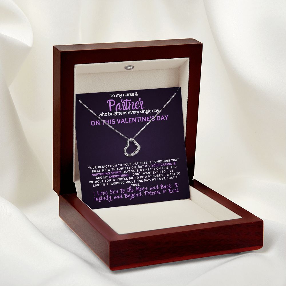 For my nurse wife or girlfriend for Valentine's Day,