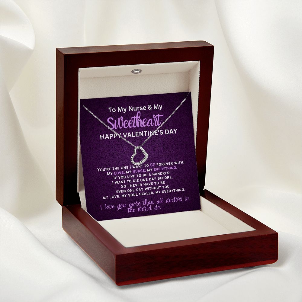 For my nurse wife or girlfriend for Valentine's Day,