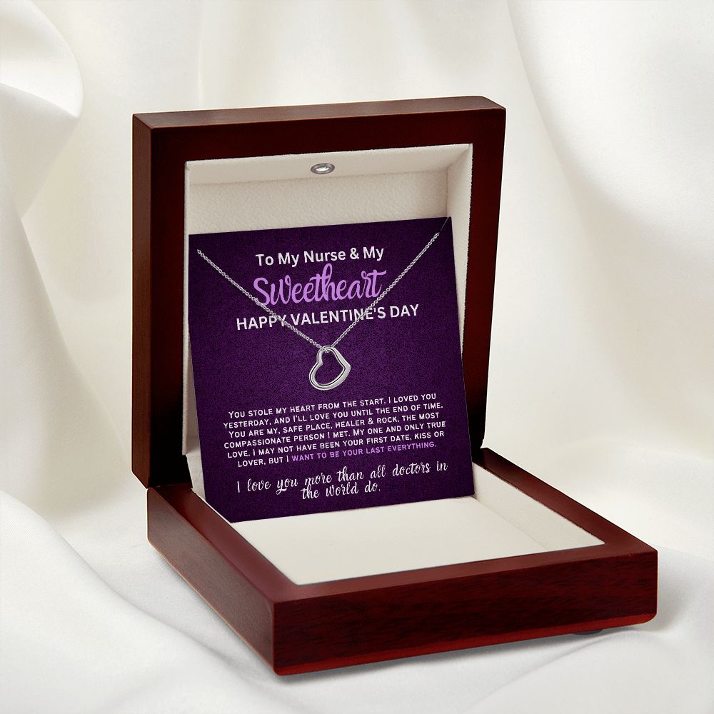 For my nurse wife or girlfriend for Valentine's Day,