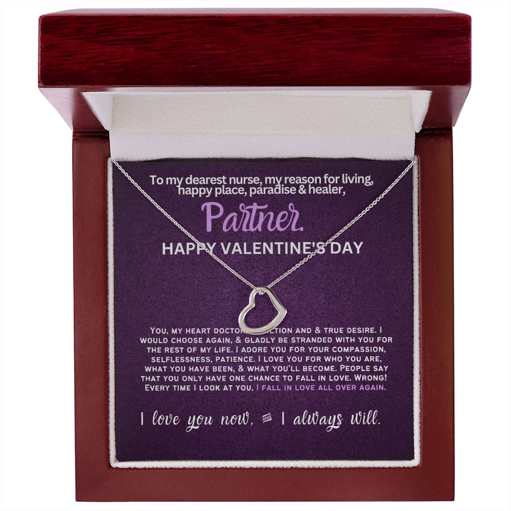 For my nurse wife or girlfriend for Valentine's Day,