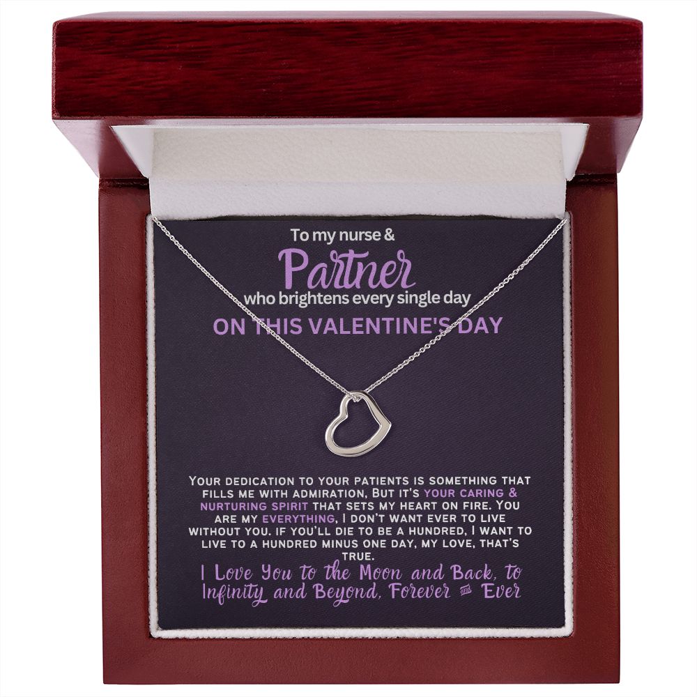 For my nurse wife or girlfriend for Valentine's Day,
