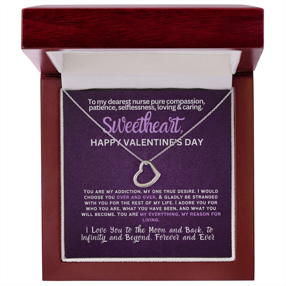 For my nurse wife or girlfriend for Valentine's Day,