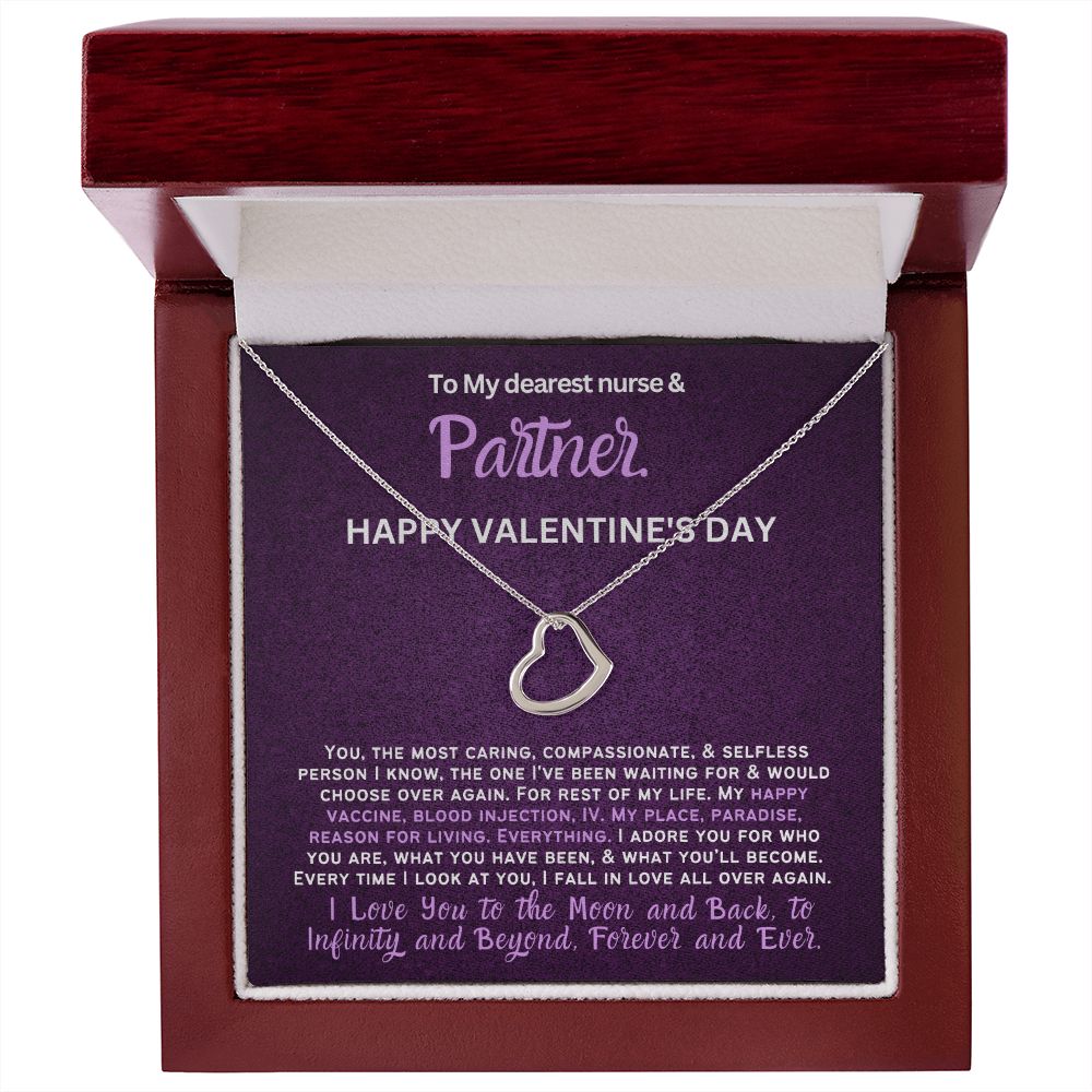 For my nurse wife or girlfriend for Valentine's Day,