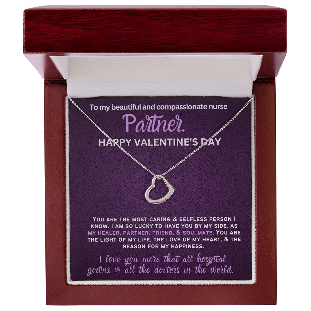 For my nurse wife or girlfriend for Valentine's Day,
