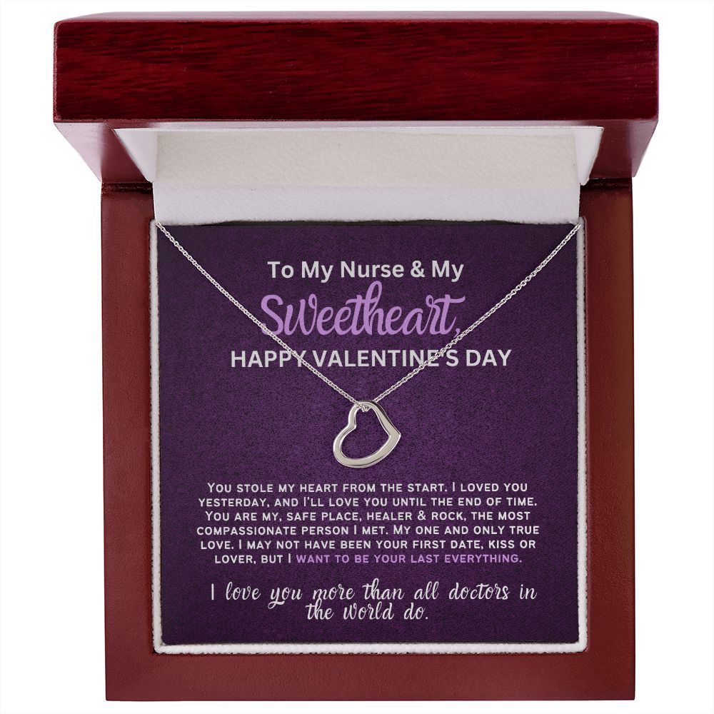 For my nurse wife or girlfriend for Valentine's Day,
