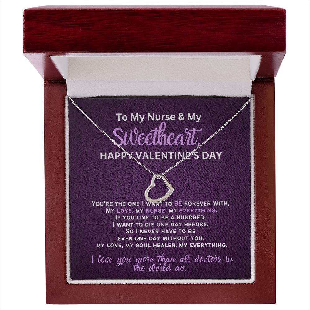 For my nurse wife or girlfriend for Valentine's Day,