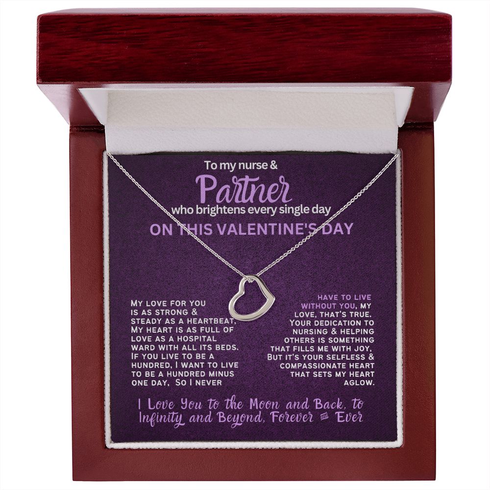 For my nurse wife or girlfriend for Valentine's Day,
