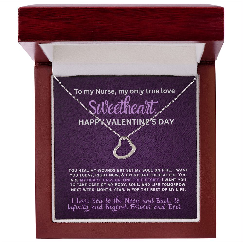 For my nurse wife or girlfriend for Valentine's Day,