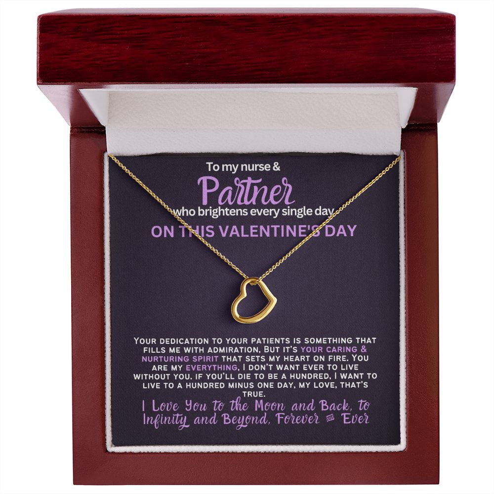 For my nurse wife or girlfriend for Valentine's Day,