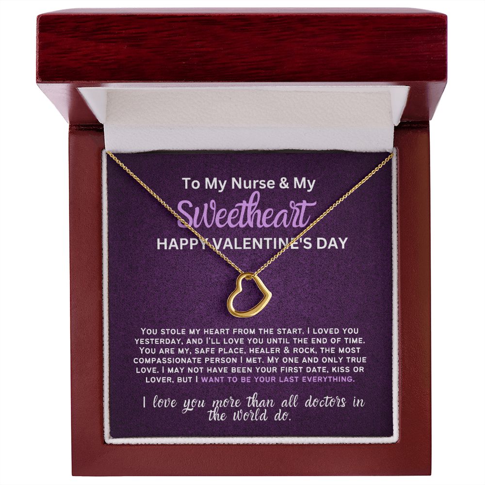 For my nurse wife or girlfriend for Valentine's Day,