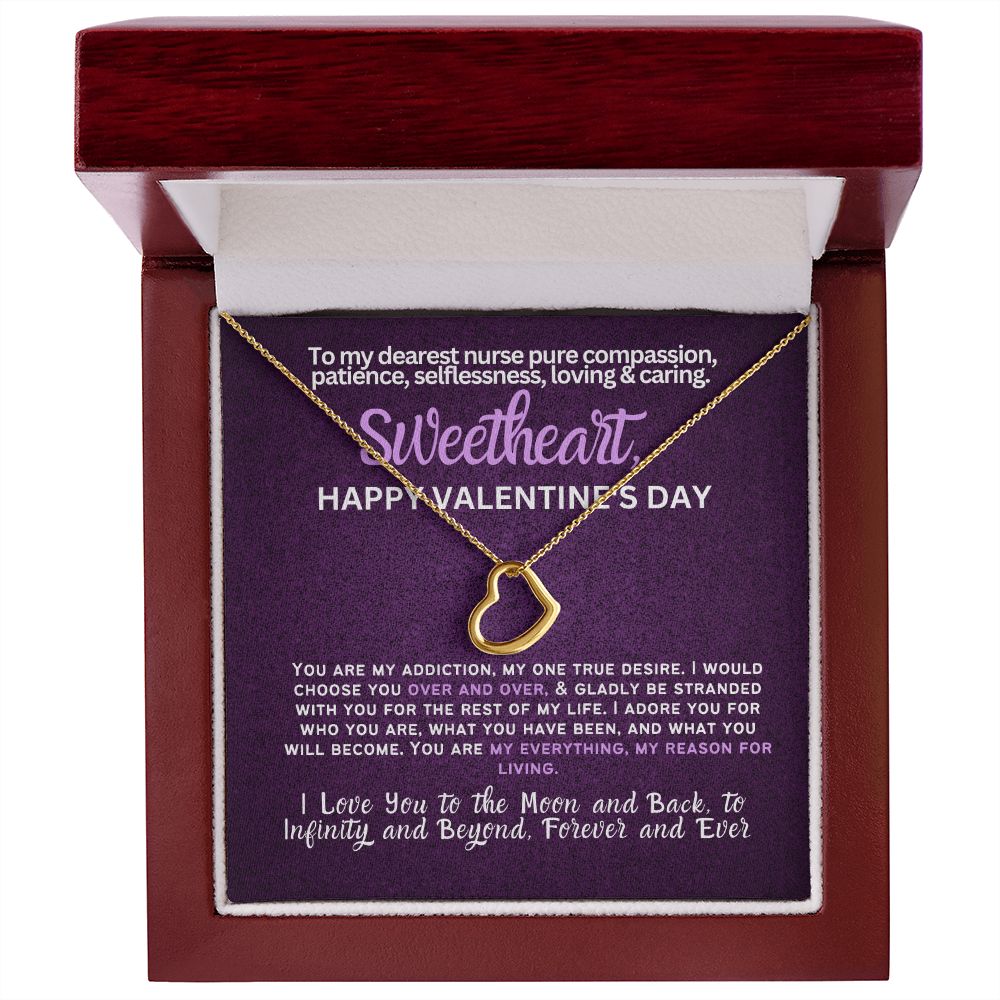 For my nurse wife or girlfriend for Valentine's Day,