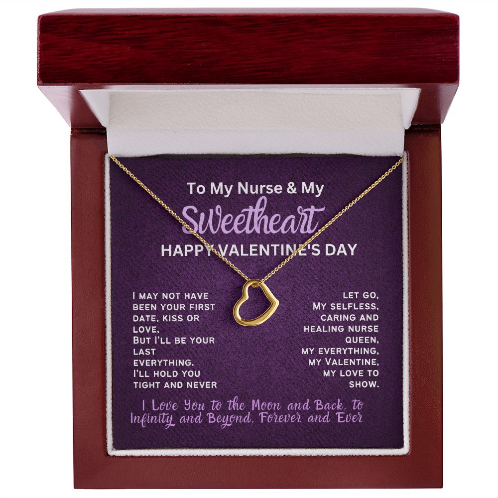 For my nurse wife or girlfriend for Valentine's Day,