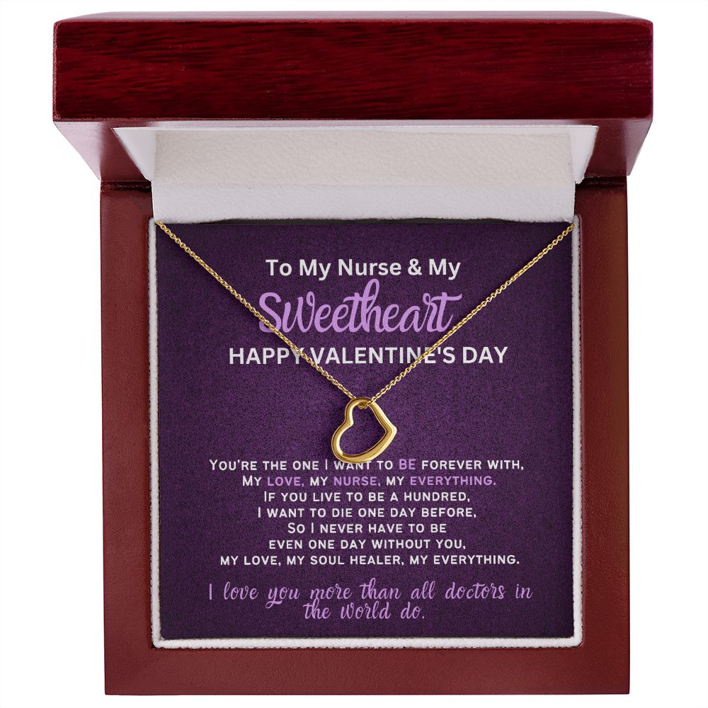 For my nurse wife or girlfriend for Valentine's Day,