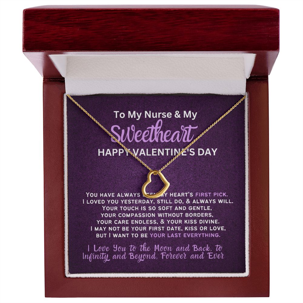 For my nurse wife or girlfriend for Valentine's Day,