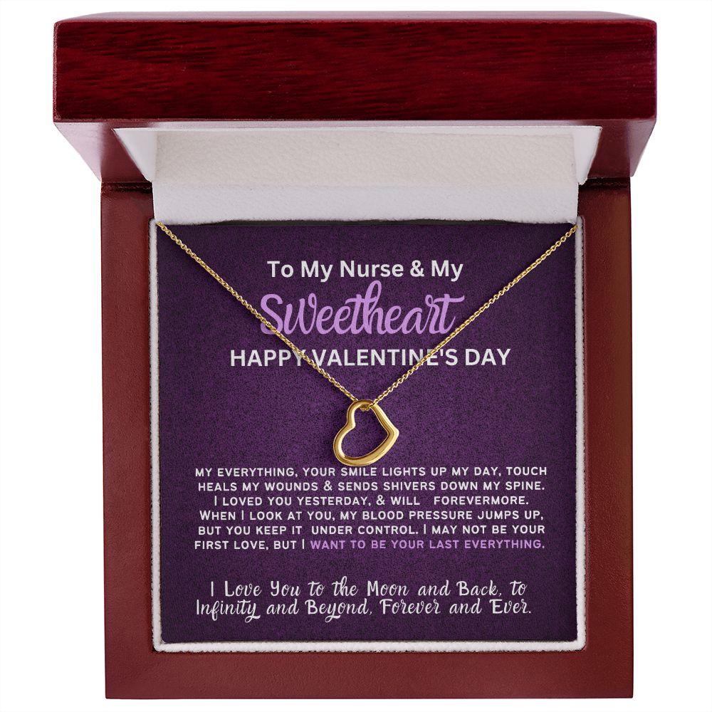 For my nurse wife or girlfriend for Valentine's Day,