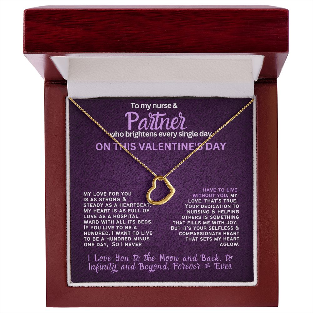 For my nurse wife or girlfriend for Valentine's Day,
