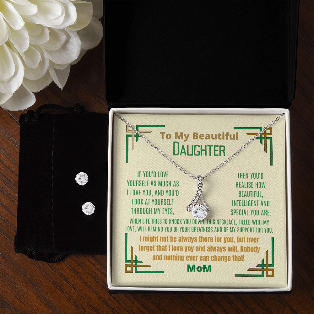 To My Daughter to thank her for being and how loved she is