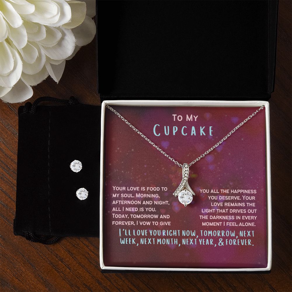 My dear wife or girlfriend your beauty is as alluring as this necklace, I love you.