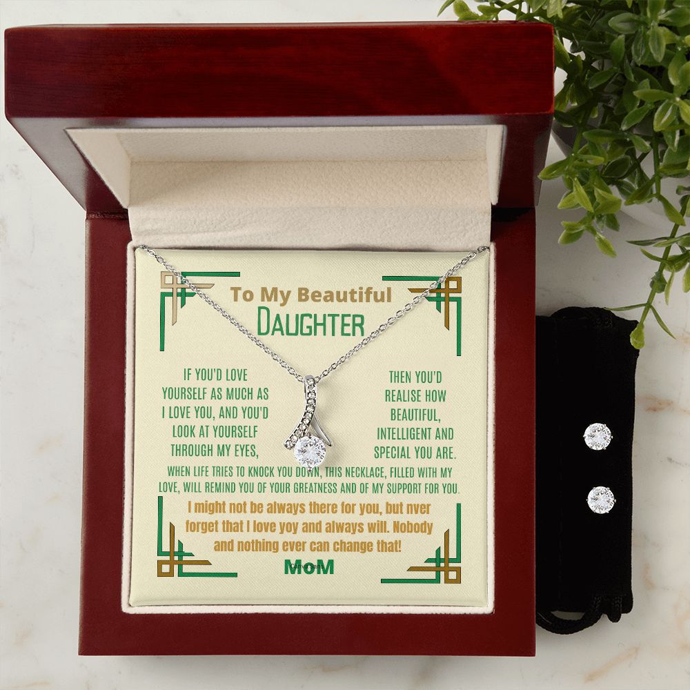 To My Daughter to thank her for being and how loved she is
