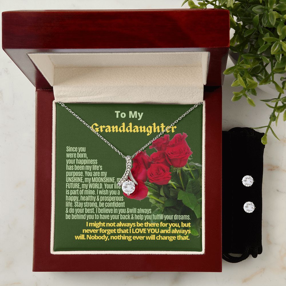 To My Granddaughter, you are my world.