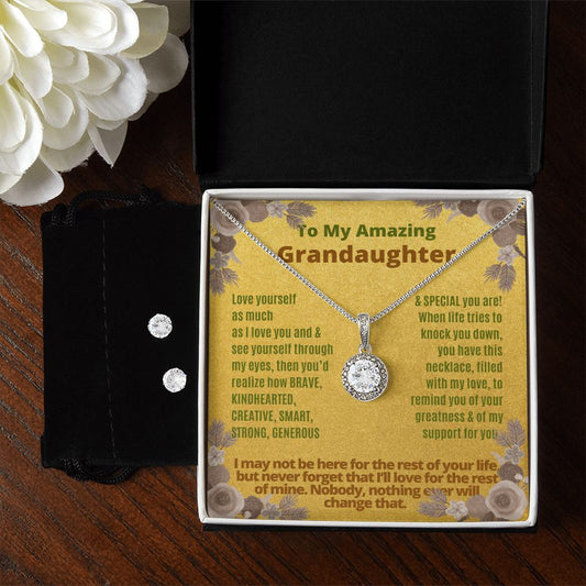 To My Granddaughter, love yourself.