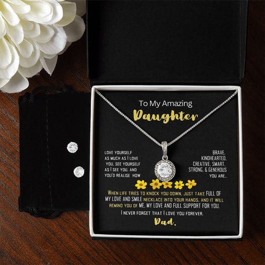 Daughter , look at yourself through My Eyes.