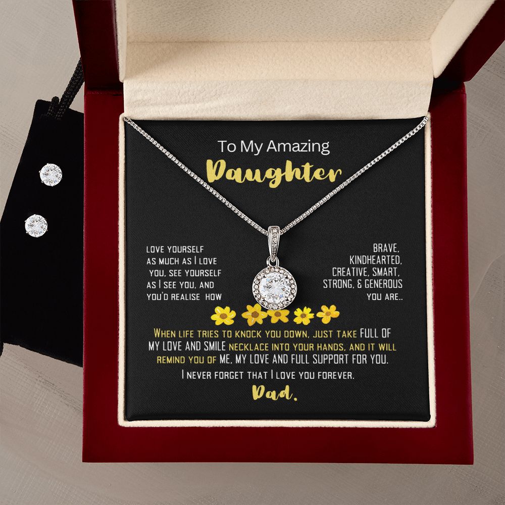 Daughter , look at yourself through My Eyes.